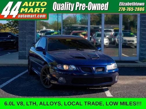Blue 2005 Pontiac GTO Base