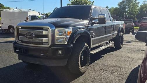 Tuxedo Black Metallic 2015 Ford F-350 Platinum