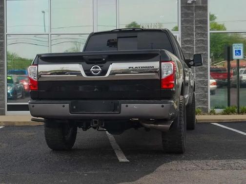 Magnetic Black 2017 Nissan Titan XD Platinum Reserve