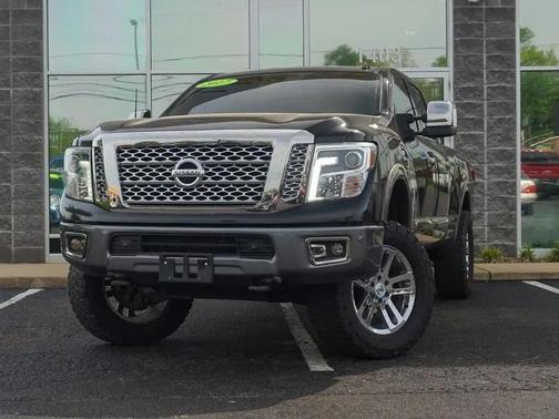 Magnetic Black 2017 Nissan Titan XD Platinum Reserve