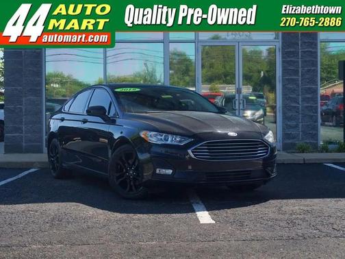Agate Black 2019 Ford Fusion SE