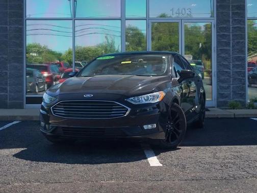 Agate Black 2019 Ford Fusion SE