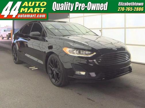 Agate Black 2019 Ford Fusion SE