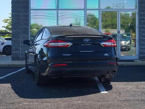 Agate Black 2019 Ford Fusion SE