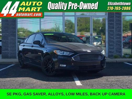 Agate Black 2019 Ford Fusion SE