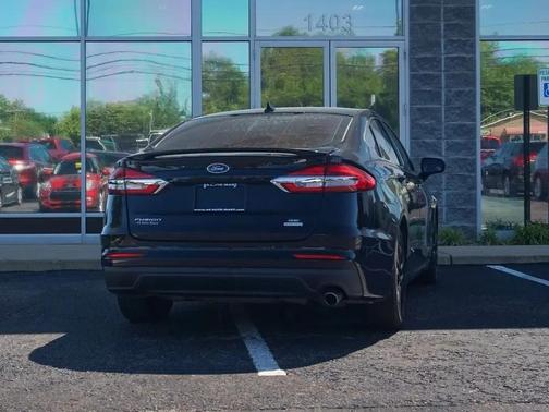 Agate Black 2019 Ford Fusion SE