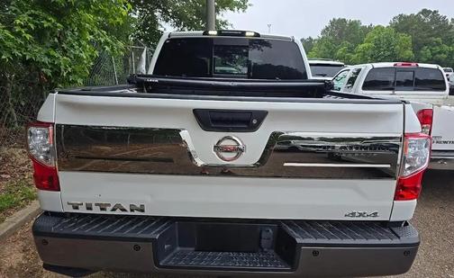 Pearl White 2019 Nissan Titan Platinum Reserve