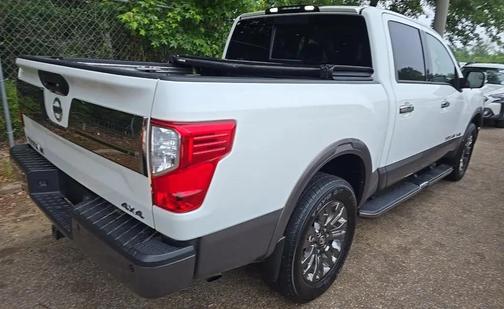 Pearl White 2019 Nissan Titan Platinum Reserve