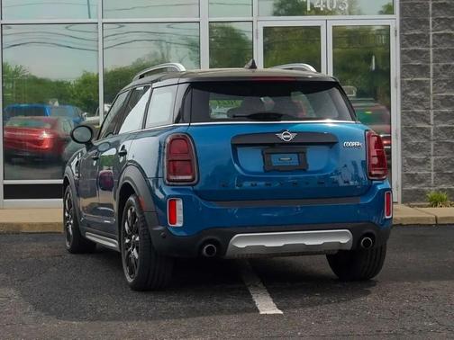 Island Blue Metallic 2021 MINI Countryman Cooper S ALL4