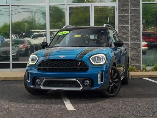 Island Blue Metallic 2021 MINI Countryman Cooper S ALL4