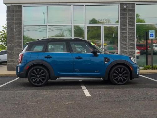 Island Blue Metallic 2021 MINI Countryman Cooper S ALL4