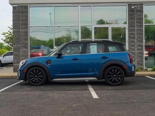 Island Blue Metallic 2021 MINI Countryman Cooper S ALL4