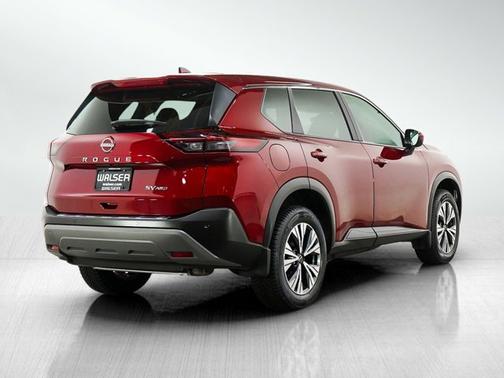 Scarlet Ember Tintcoat 2023 Nissan Rogue SV