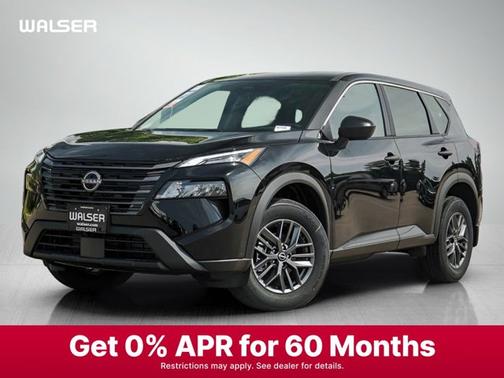 Super Black 2026 Nissan Rogue S