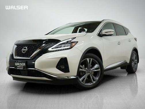 White 2024 Nissan Murano Platinum
