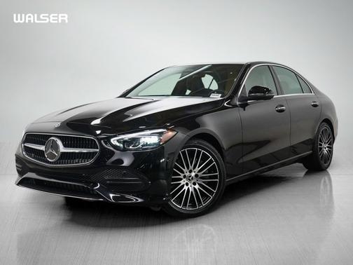 Black 2025 Mercedes-Benz C-Class C300 4MATIC
