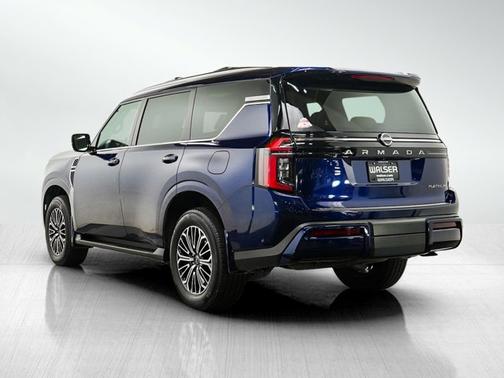 Deep Ocean Blue Pearl 2025 Nissan Armada Platinum