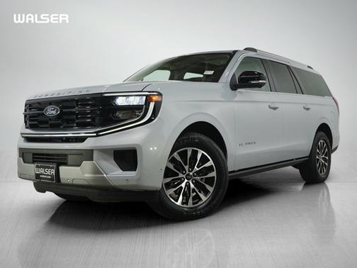 Space Silver Metallic 2025 Ford Expedition Max Platinum