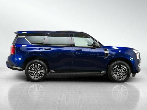 Deep Ocean Blue Pearl 2025 Nissan Armada Platinum