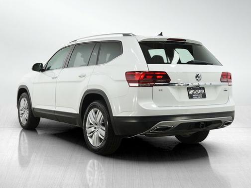 Pure White 2019 Volkswagen Atlas 3.6L V6 SE w/Technology