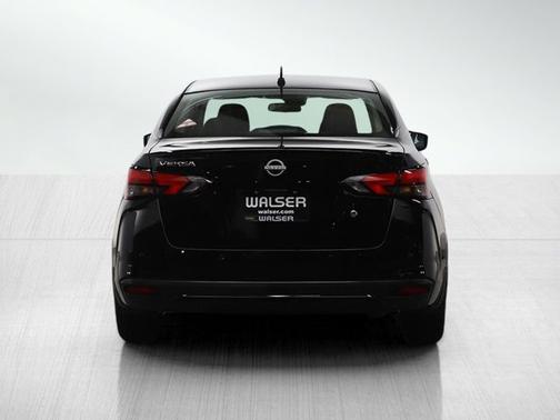Super Black Metallic 2024 Nissan Versa S