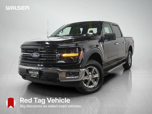 Agate Black Metallic 2025 Ford F-150 XLT