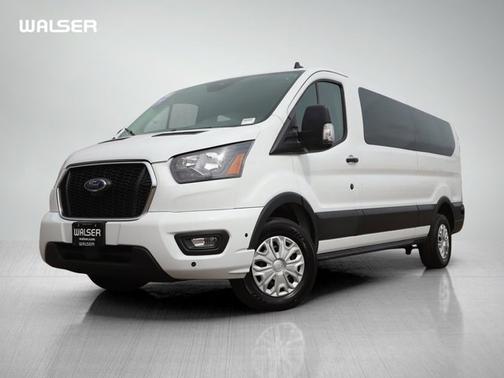 Oxford White 2024 Ford Transit-350 XLT