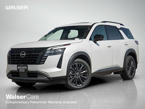 Everest White Pearl Tricoat 2026 Nissan Pathfinder SL