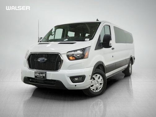 Oxford White 2024 Ford Transit-350 XLT