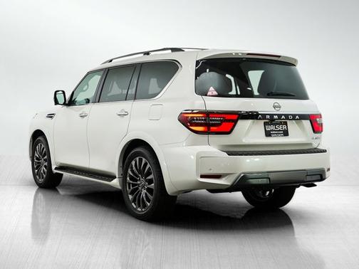 Aspen White Tricoat 2024 Nissan Armada Platinum