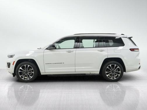 Bright White Clearcoat 2021 Jeep Grand Cherokee L Overland