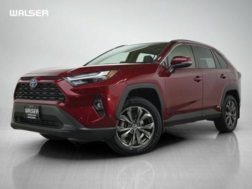 Ruby Flare Pearl 2023 Toyota RAV4 Hybrid Hybrid XLE Premium