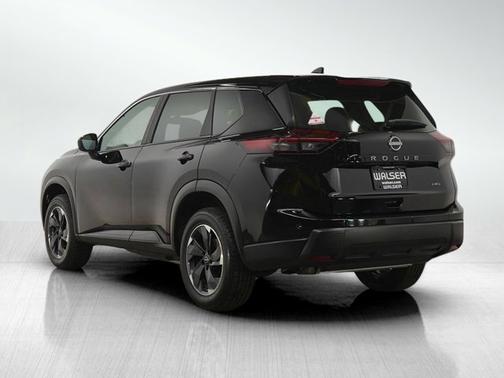 Super Black 2025 Nissan Rogue SV