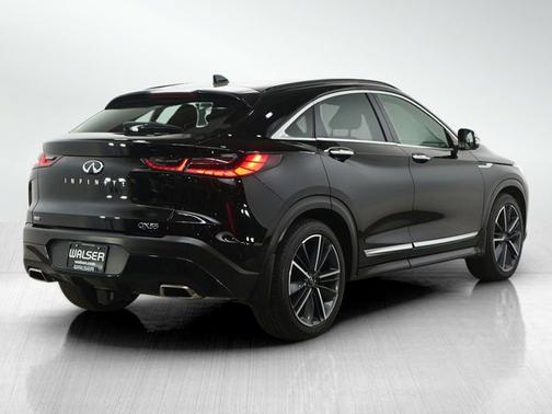 Black Obsidian 2025 INFINITI QX55 SENSORY