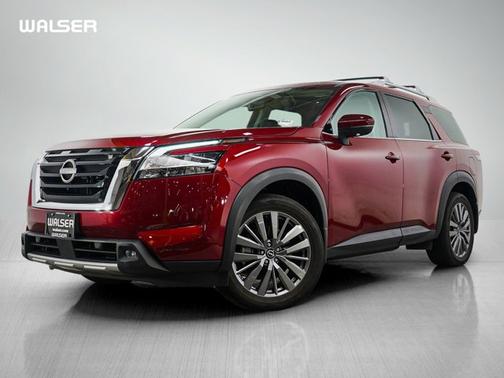 Scarlet Ember Tintcoat 2023 Nissan Pathfinder SL
