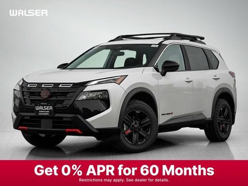 Everest White Pearl Tricoat 2026 Nissan Rogue Rock Creek