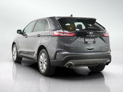 Carbonized Gray Metallic 2022 Ford Edge Titanium