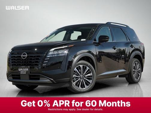 Super Black 2026 Nissan Pathfinder Platinum