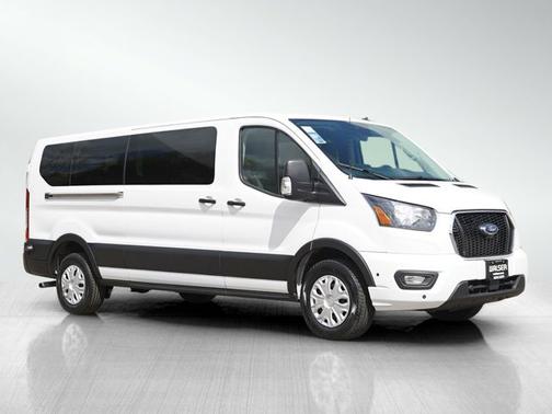 Oxford White 2024 Ford Transit-350 XLT