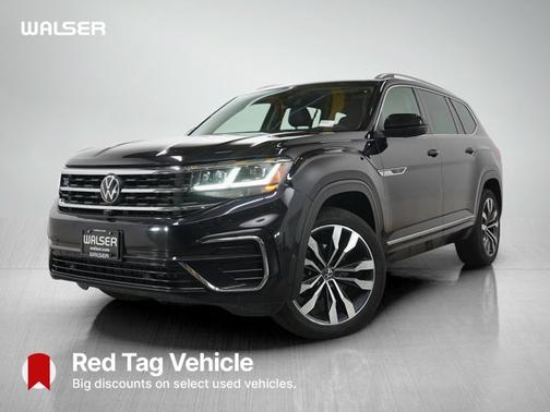 Black 2023 Volkswagen Atlas 3.6L V6 SEL Premium R-Line
