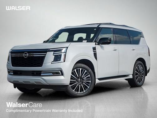 Everest White Pearl Tricoat 2026 Nissan Armada Platinum Reserve