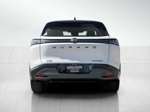 Everest White Pearl/Black 2026 Nissan Murano Platinum
