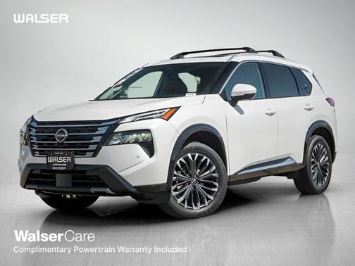 Everest White Pearl Tricoat 2026 Nissan Rogue Platinum