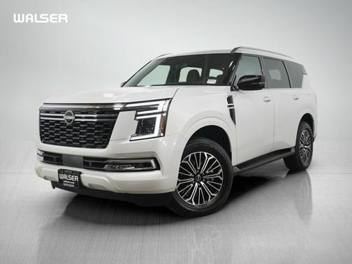 Aspen White Tricoat 2025 Nissan Armada SL