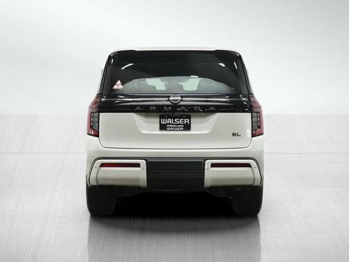 Aspen White Tricoat 2025 Nissan Armada SL