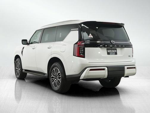 Aspen White Tricoat 2025 Nissan Armada SL