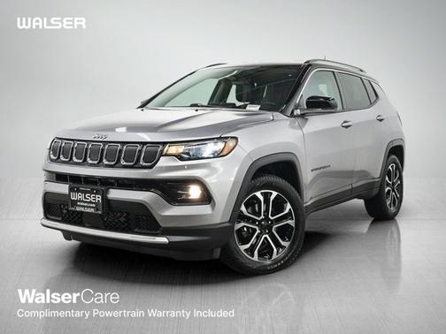 Billet Silver Metallic Clearcoat 2022 Jeep Compass Limited
