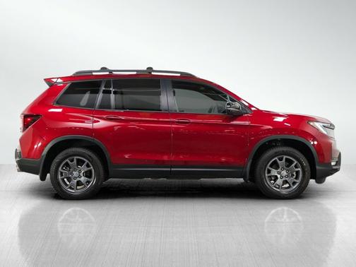 Radiant Red Metallic II 2024 Honda Passport TrailSport
