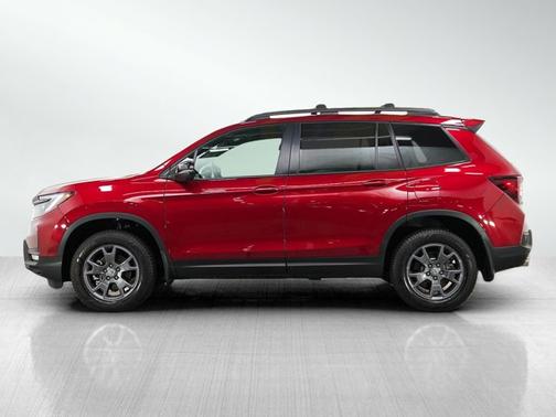 Radiant Red Metallic II 2024 Honda Passport TrailSport