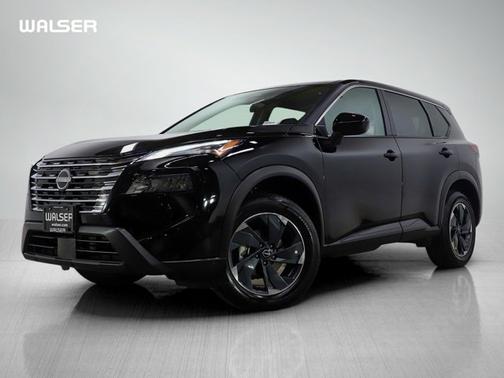 Super Black 2025 Nissan Rogue SV